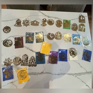 Handcut Biedermann German Christmas Ornament